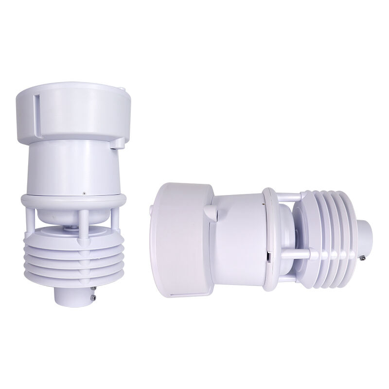 HCD6819 Multi Parameter Air Temperature Humidity Pressure Lighting Wind Rain ET0 Compact Weather Station for Agriculture supplier