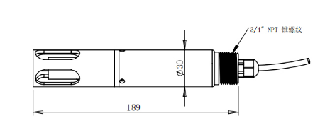 WCD3416 ammonia nitrogen sensor for water online ammonia nitrogen sensor details