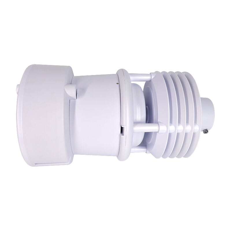 HCD6819 Multi Parameter Air Temperature Humidity Pressure Lighting Wind Rain ET0 Compact Weather Station for Agriculture details