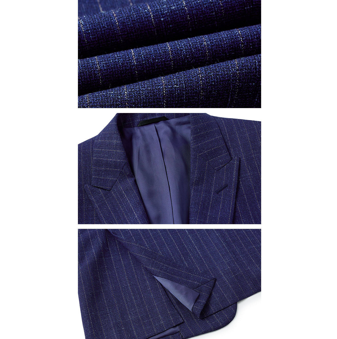 2024 High quality Business stripe jacket Wedding multicolor optional Men Suit custom men's suit factory