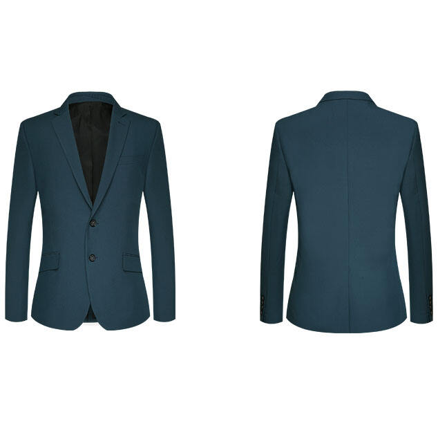 2024 สไตล์ร้อนSoild Men Suit & Blazer Slim FitธุรกิจBlazer Custom Mensชุดรายละเอียด