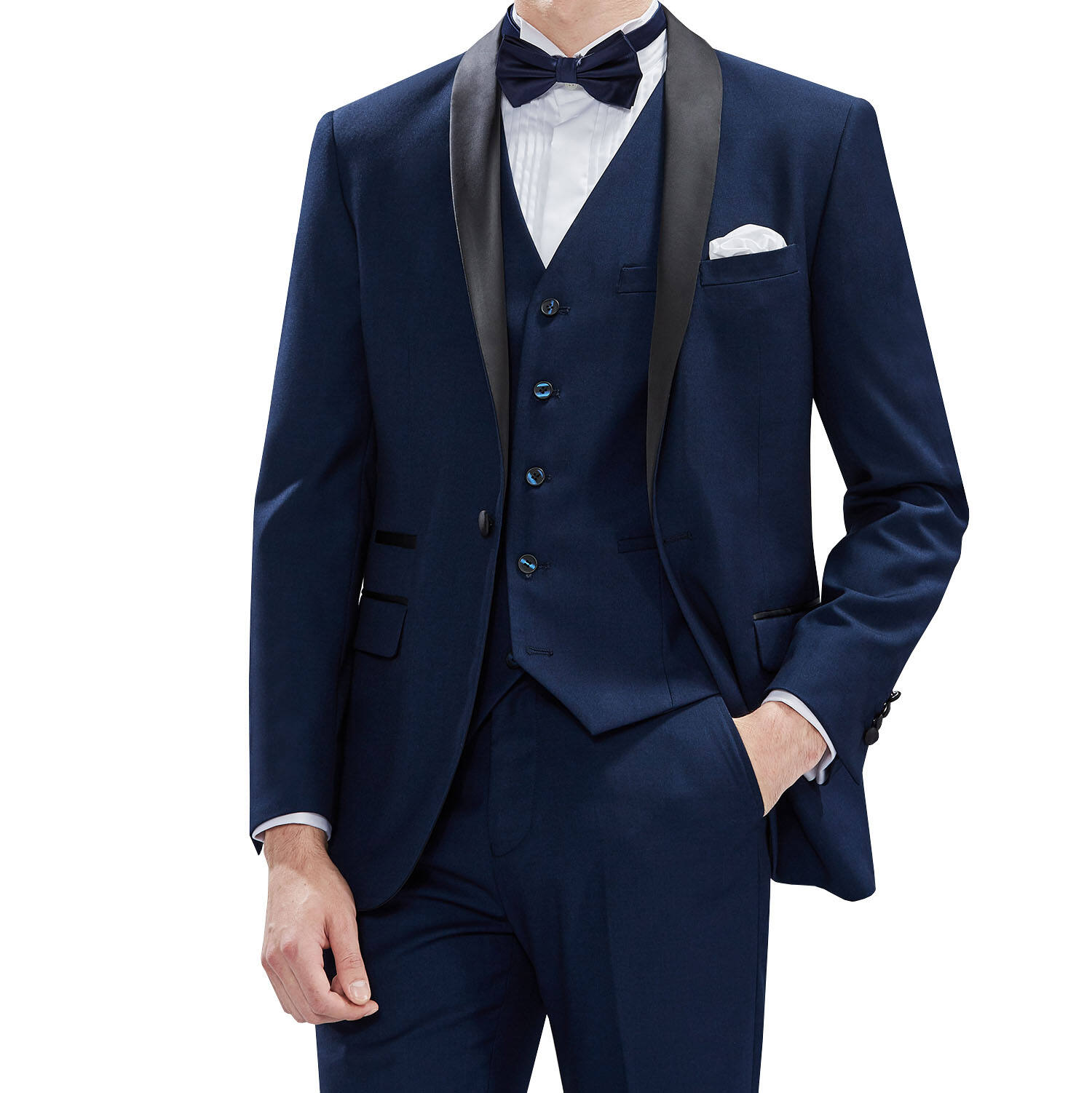 2024 High quality single-breted 3 pieces homines suit nuptiali blazer et braccas vestis consuetudo mens suit officinas