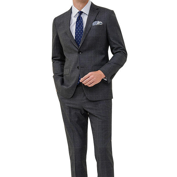 2024 Business Men Suit 2 Pieces Business Blazer para sa Kasal (Jacket+Pantalon) mga detalye ng custom na mens suit