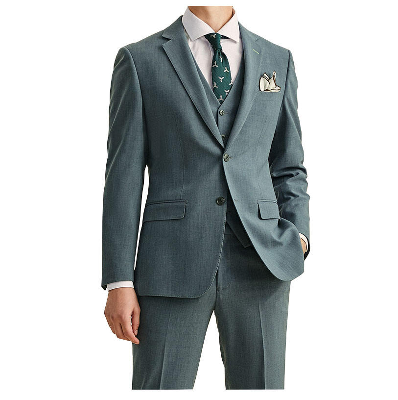 2024 Men suit Fashion jacket & pants & vest Casual 3 Pieces custom mens suit manufacture