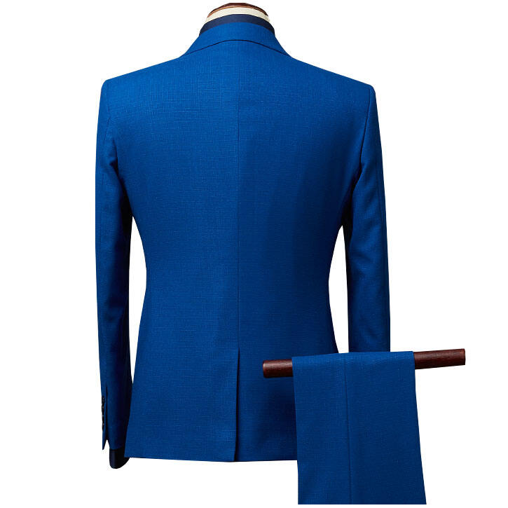 2024 High end bespoke designer Men suit weddings Blazer for custom mens suit details