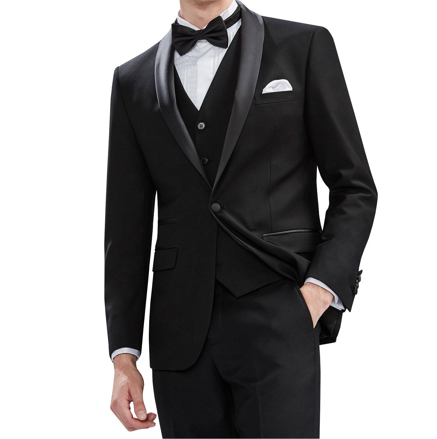 2024 High quality single-breted 3 pieces homines suit nuptiali blazer et braccas vestis consuetudo mens suit officinas