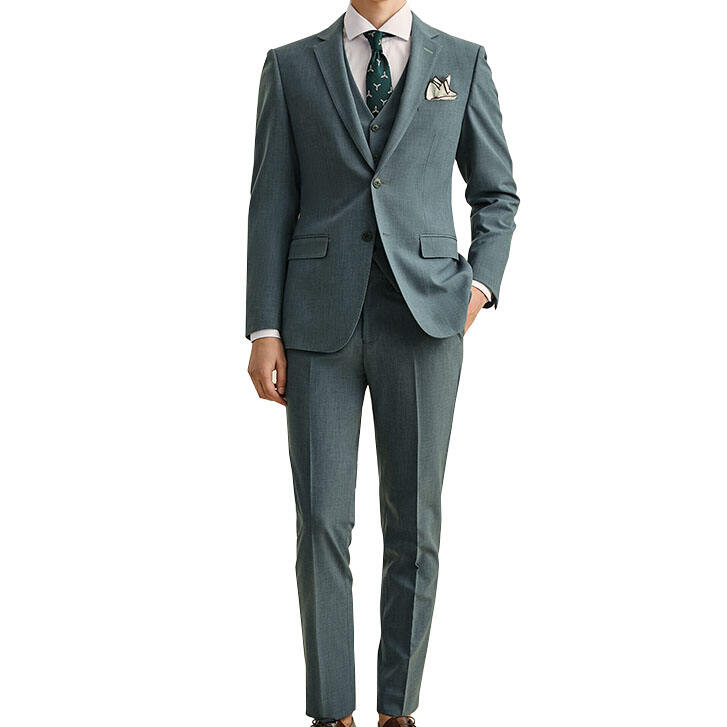 2024 Men suit Fashion jacket & pants & vest Casual 3 Pieces custom mens suit manufacture