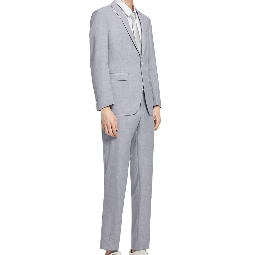 2024 Bagong istilong negosyo na Slim Fit na suit ng mga lalaki sa klasikong istilong weeding custom na mens suit factory