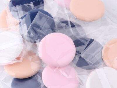 ファンデーションパフ生産の工業プロセス