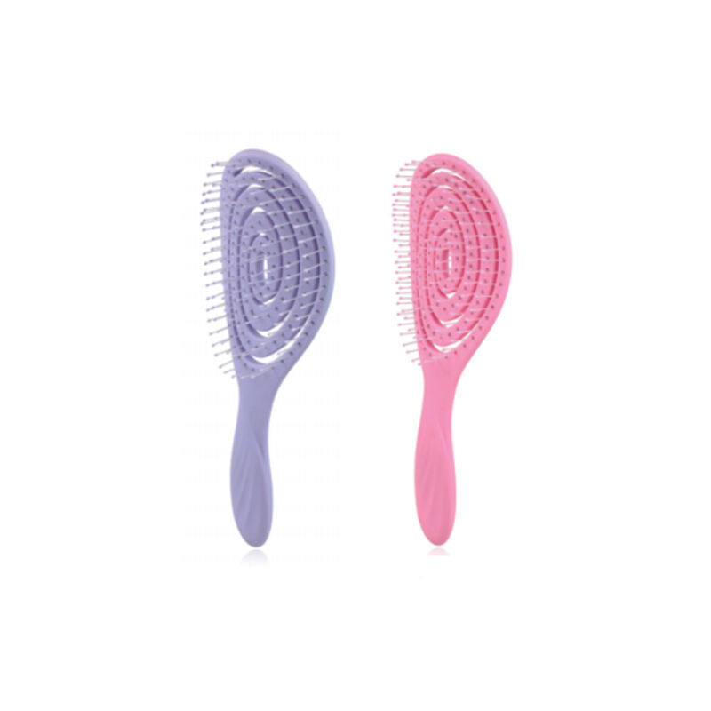 Brosse à cheveux de massage en plastique creux