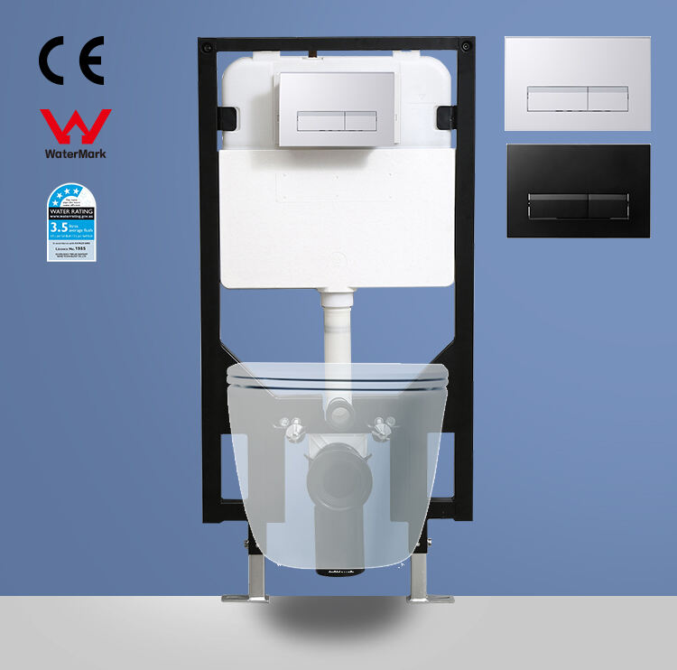 wall mounted ceramic bath concealed cistern high quality dual flush for toilet details