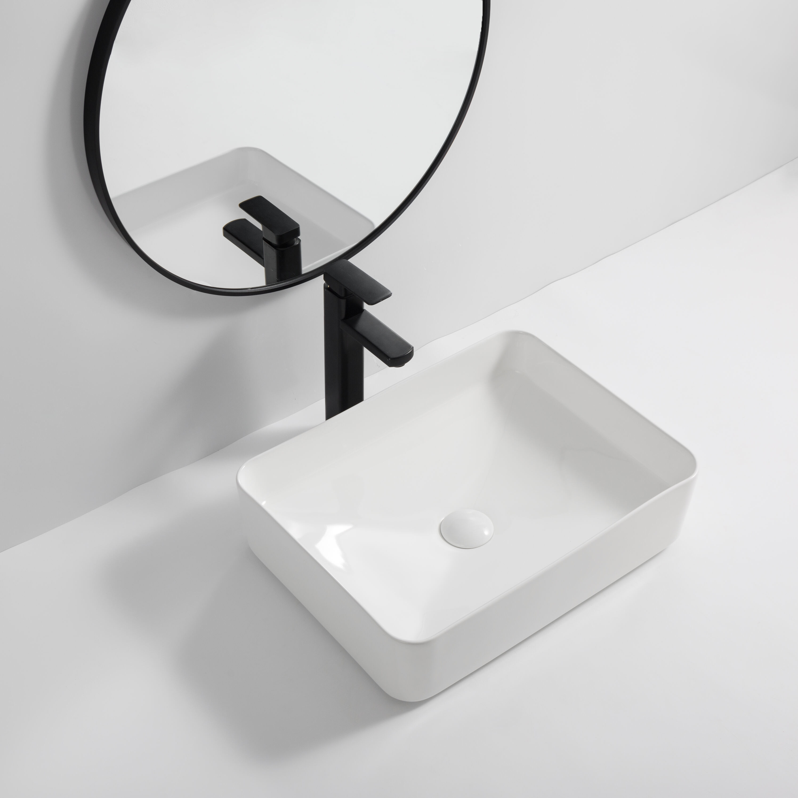 modern made in China marble top basin supplier