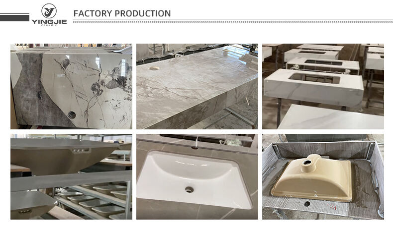 square sintered stone marble pedestal basin washing sink for bathroom factory