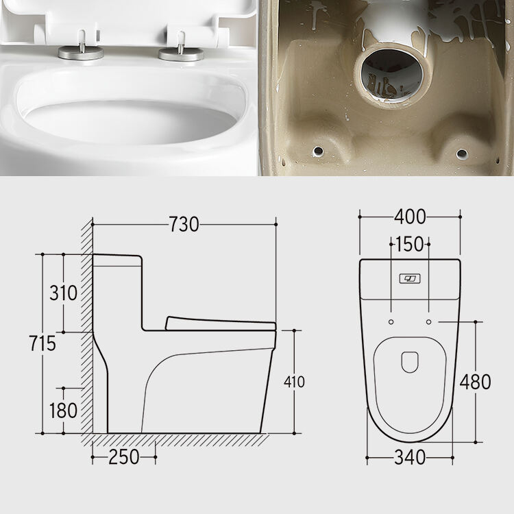 European style Sanitary Ware bathroom washdown commode toilet Water Saving one piece ceramic toilet manufacture