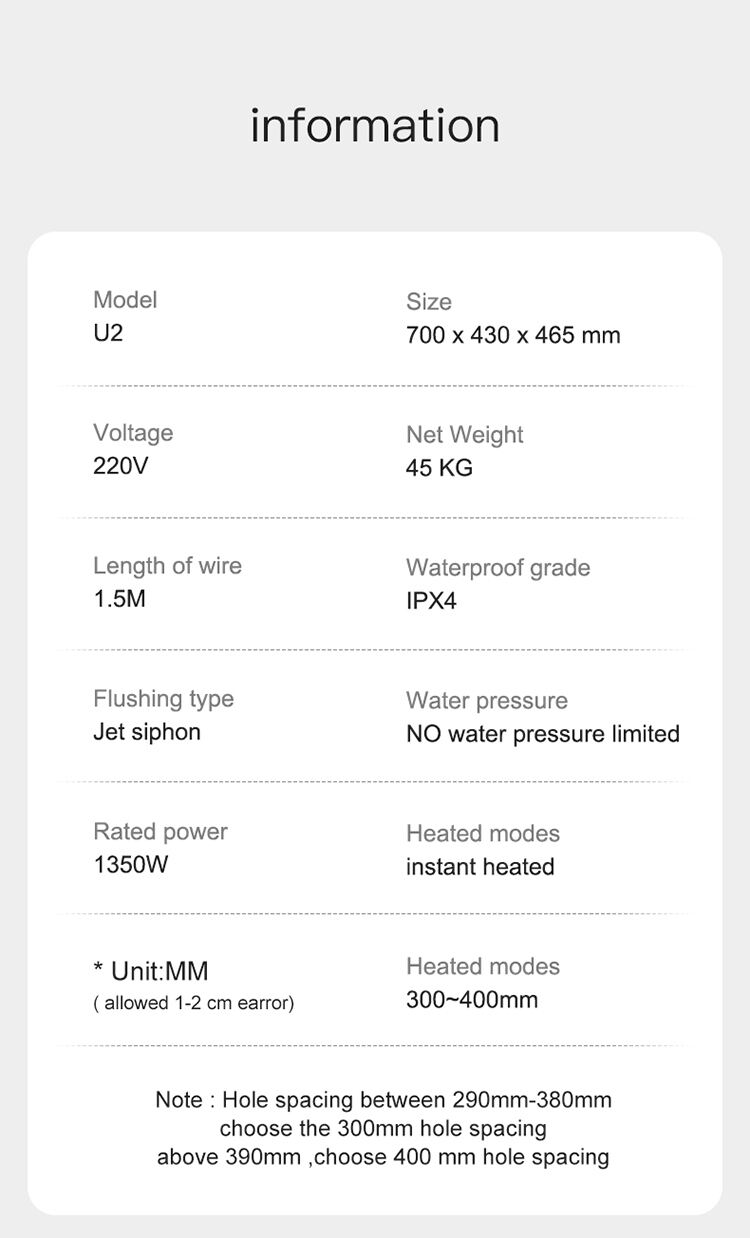 inteligente inodoro new design electric closed Automatic self cleaning smart toilet manufacture