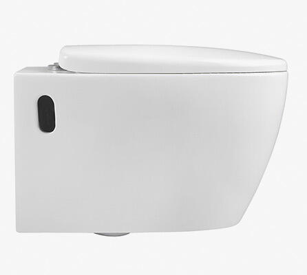 European modern sanitary ware wc bowl white ceramic wall hung P-trap toilet for bathroom manufacture