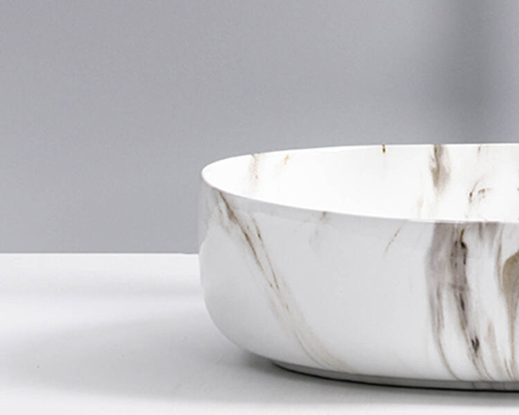 marble sink vessel counter top bathroom sink ceramic vanities counter top wash basin art basin CUPC CE sink details