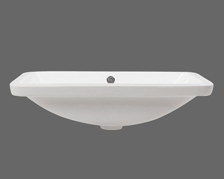 4243 CUPC retangular shape ceramic washbasin porcelain bowl  under counter sinks basins details