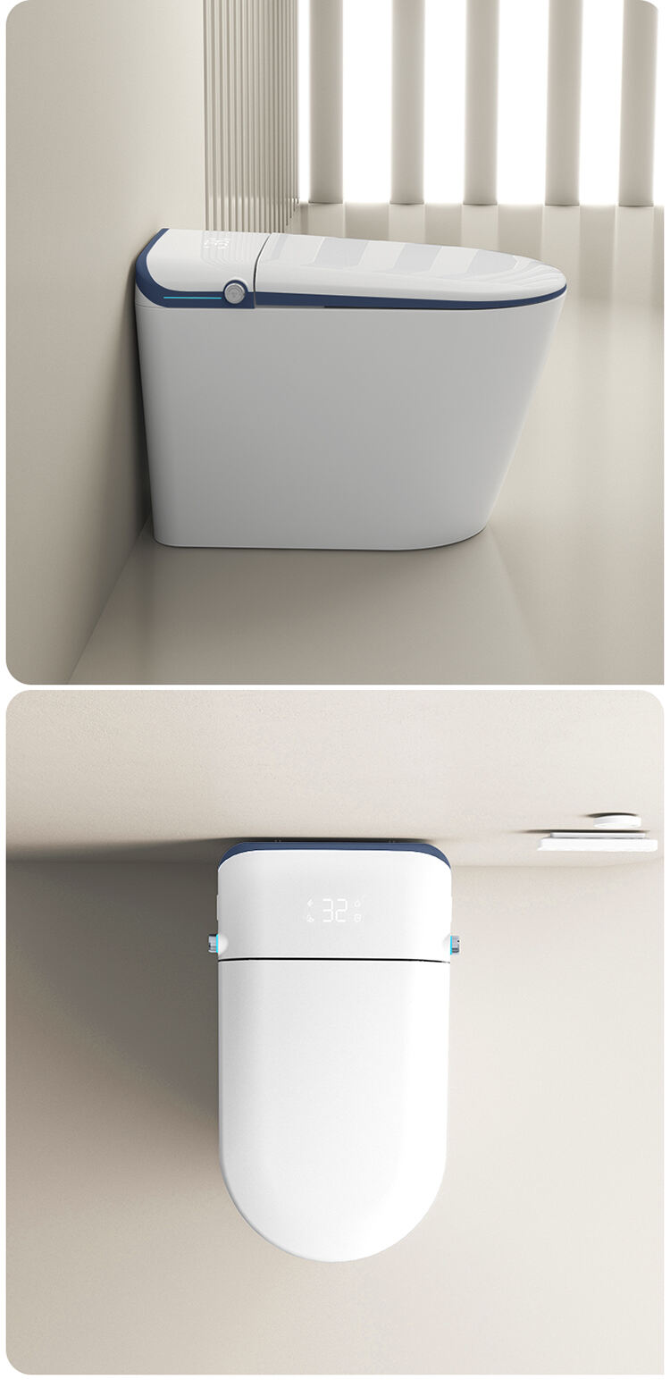 inteligente inodoro new design electric closed Automatic self cleaning smart toilet details