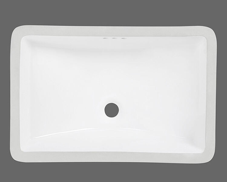 hand wash bathroom hotel rectangular sink porcelain sink wash basin under counter basin manufacture