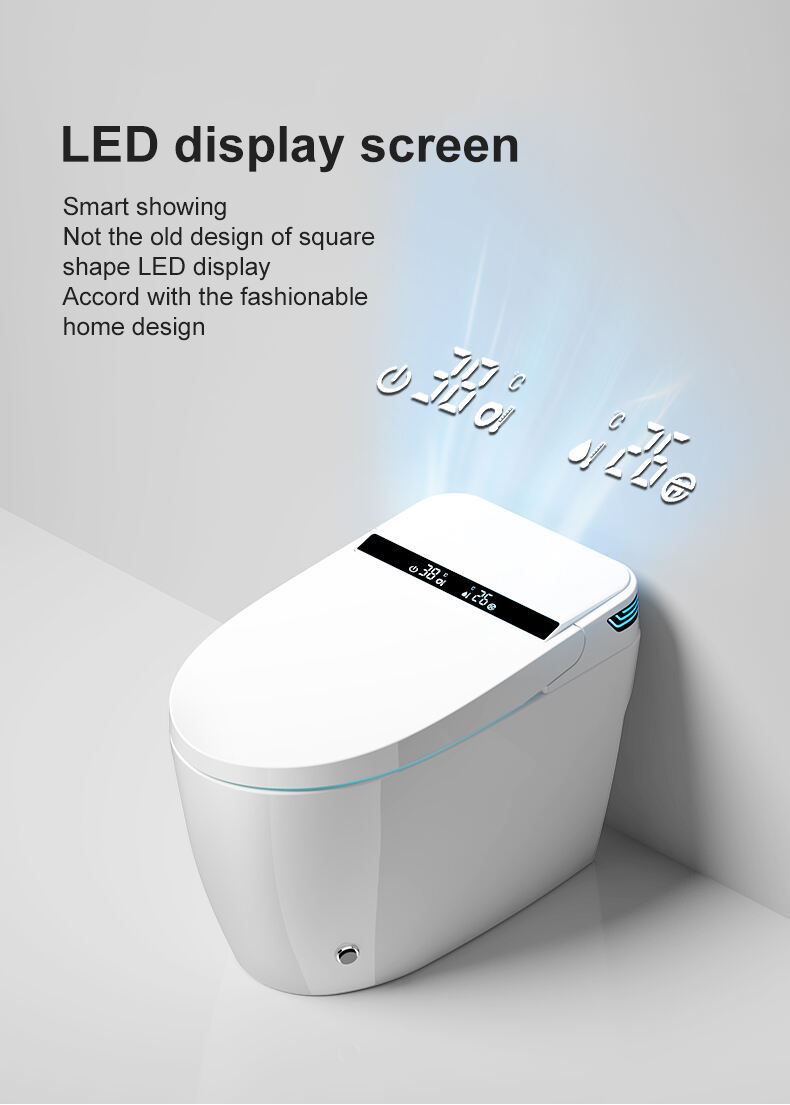 Automatically Open Instant Heat Female Washing Remote Control Smart Toilet Intelligent WC with Warm Seat details