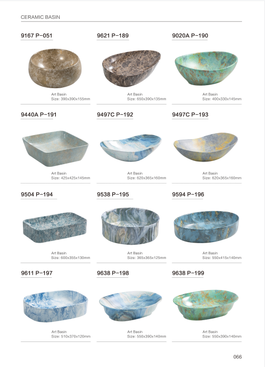 designer wash basin manufacturer colorful bathroom art basin sink for hotel manufacture