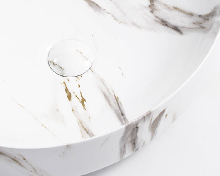 marble sink vessel counter top bathroom sink ceramic vanities counter top wash basin art basin CUPC CE sink details