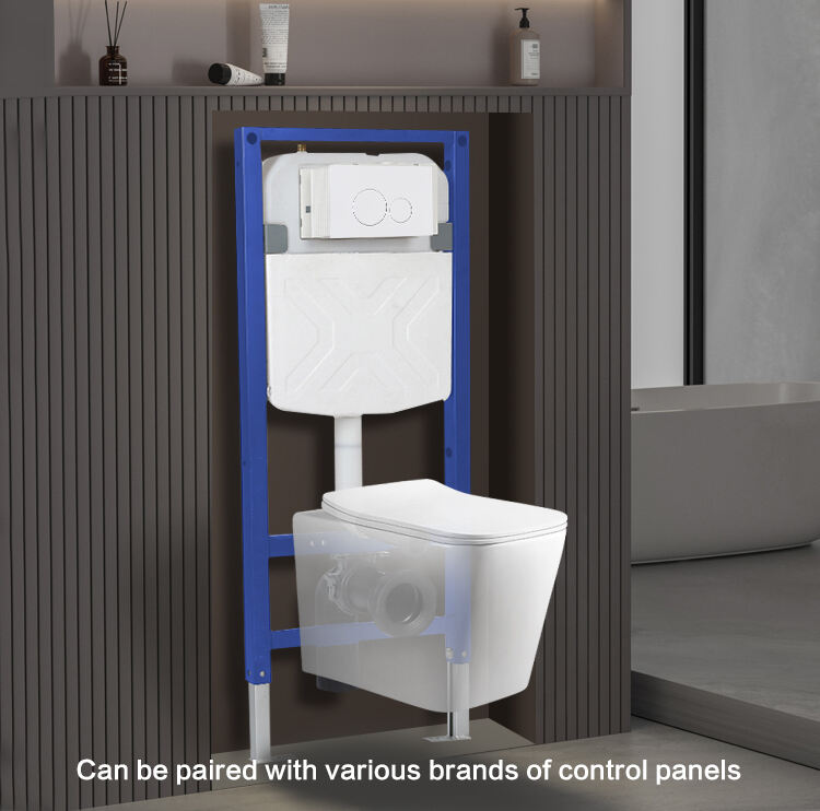 bathroom in wall wc toilet tank and squatting pan dual flush concealed cistern factory