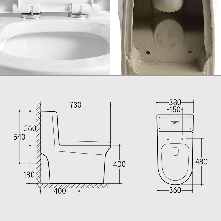 Factory wholesale sanitary ware bathroom water closet siphonic one piece ceramic s trap chinese girl wc toilet supplier