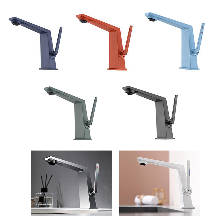 modern design spray brass sanitary ware bathroom faucet mixer tap for hotel factory