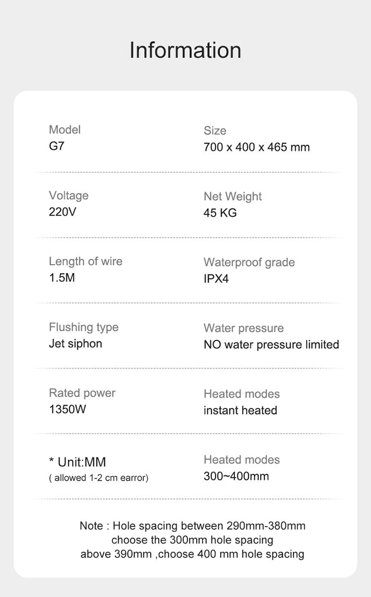 high quality australian standards smart sitting toilet intelligent automation system toilet electronic stylish toilet supplier