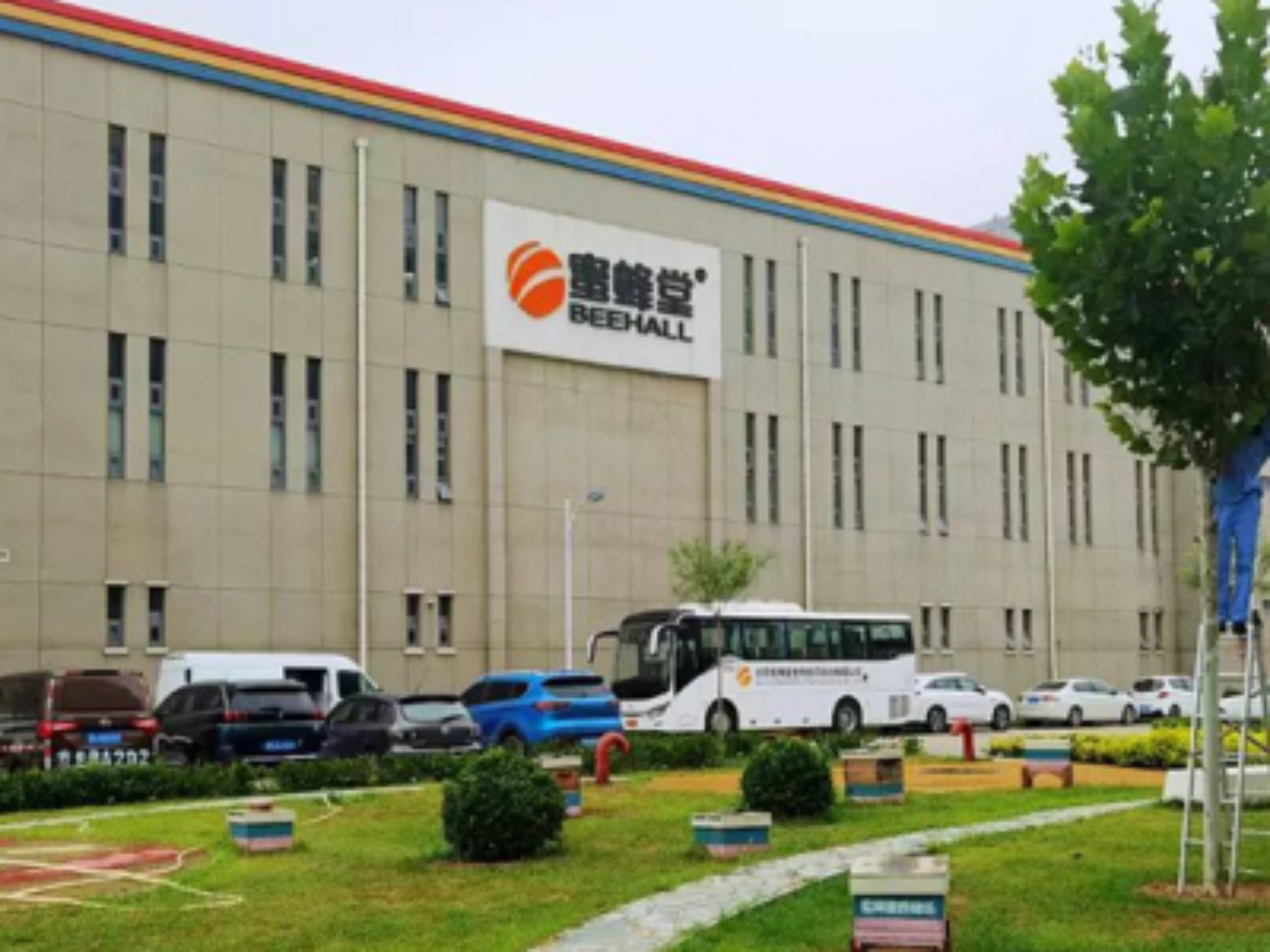 Leaders of the Bee Products Association inspected the Beijing Beehall Group