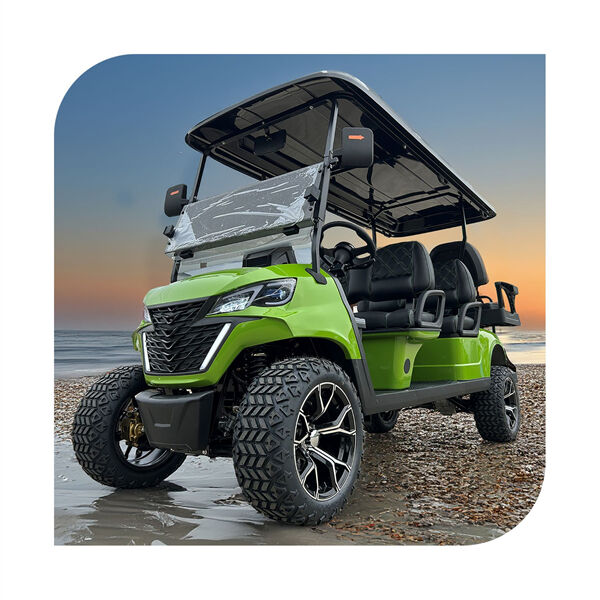 Upgrade your golfing experience with a 4 seat golf cart.