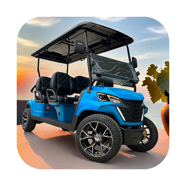 Chariots de golf au lithium respectueux de l'environnement pour un golf durable
