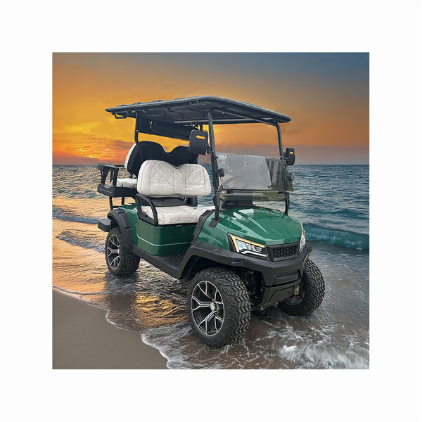 The Electric Golf Cart Takes the Course