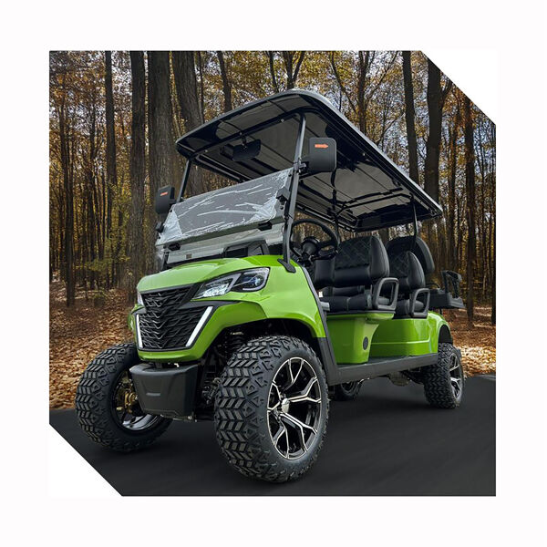 Maximize your golf game with the 4 2 electric golf cart's superior handling