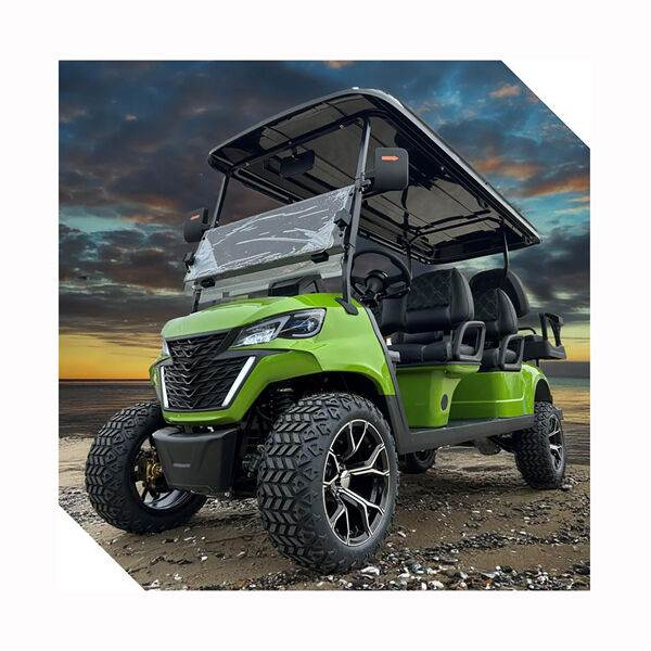 Charge up and get going again with the 4 2 electric golf cart's quick recharge time