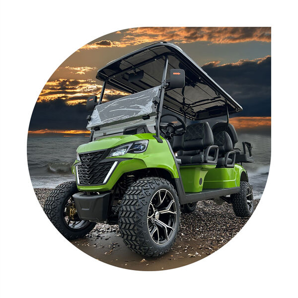 La voiture de golf électrique 72 volts