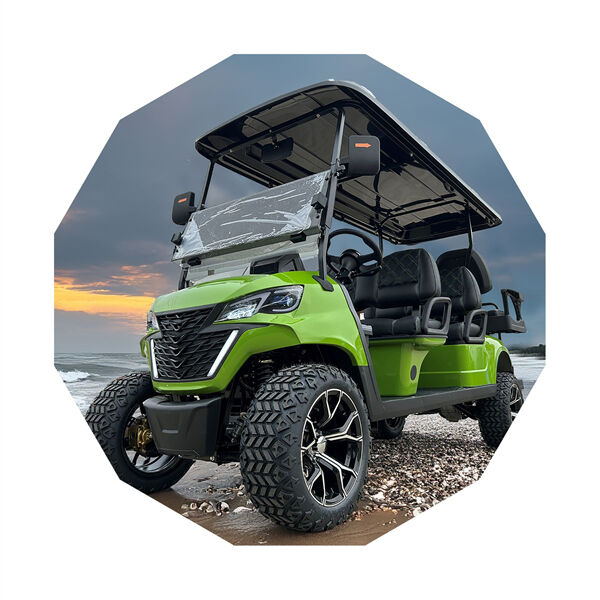 Experience luxury on the green with the 48v Golf Cart with 4 Seats