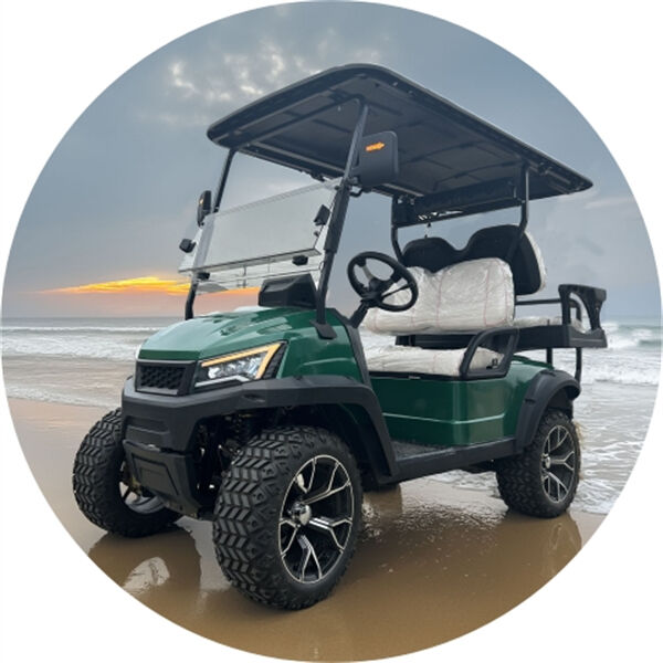 Découvrez la praticité d'une voiture de golf électrique 4WD
