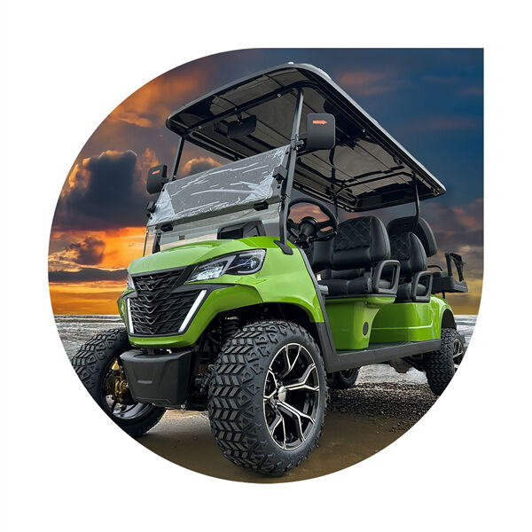 Du plaisir durable avec la voiture de golf électrique 72 volts