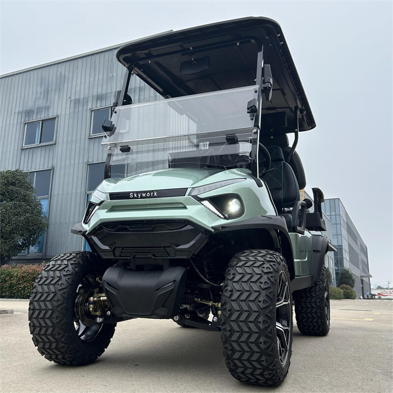 New Design Cheap Electric Golf Carts 4 6 Seater Club Car with Lithium Battery 48V 72V