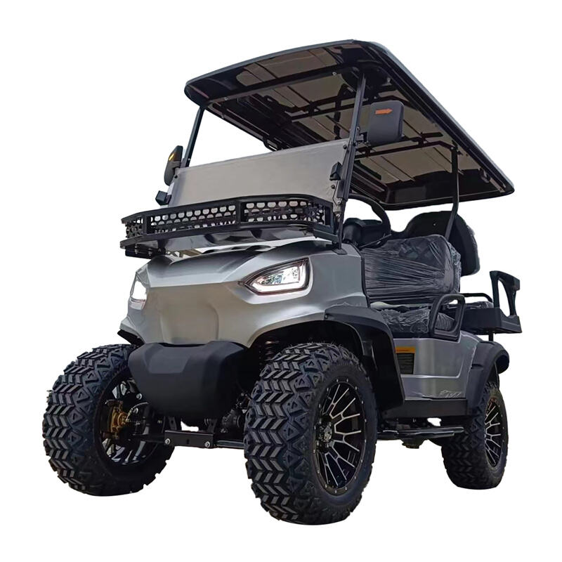 Skywork Off Road Hunting Style Battery Powered 6 Seater Golf Cart Electric Golf Buggy