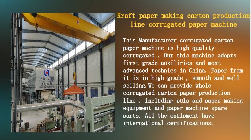 Automatic Kraft Paper Making Machine Kraft Paper Making Machine Is Simple To Operate And Reduce Labor details