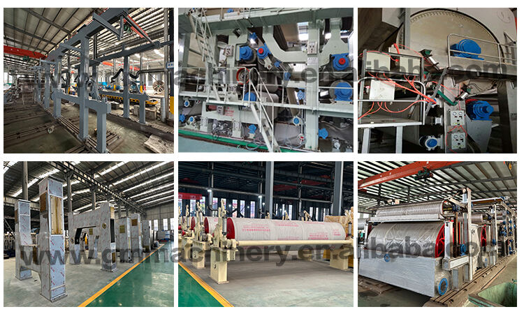 Paper pulp machinery, recycle paper making kraft test liner rolls machine, carton cox recycling machine for mill factory