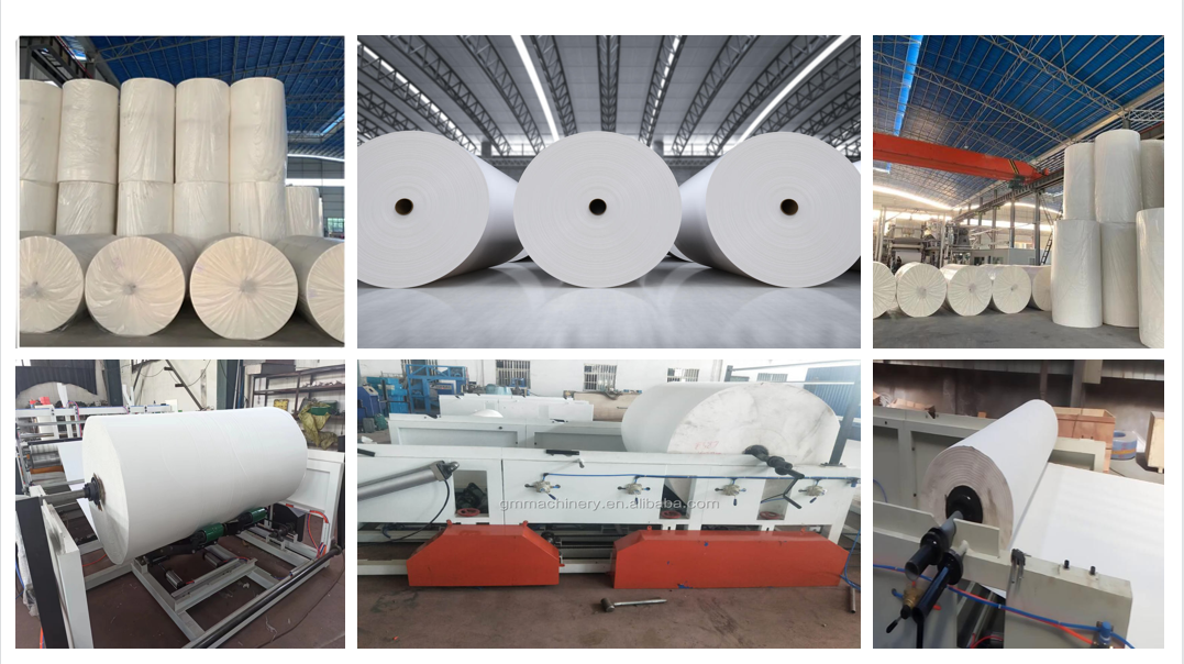 Automatic Toilet Paper Rewinder Tissue Paper Manufacturing Machine Reduce Production Cost factory