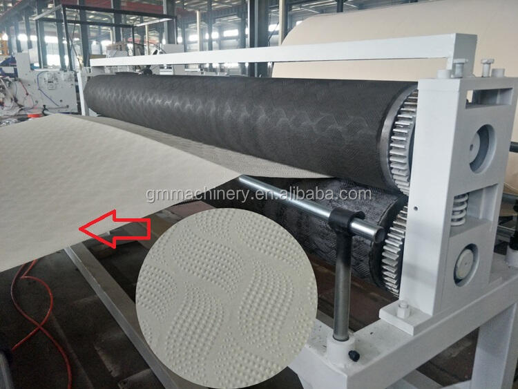 Automatic Toilet Paper Rewinder Tissue Paper Manufacturing Machine Reduce Production Cost details