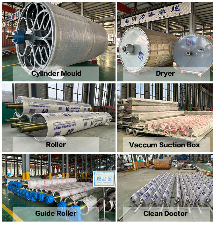 Paper pulp machinery, recycle paper making kraft test liner rolls machine, carton cox recycling machine for mill manufacture