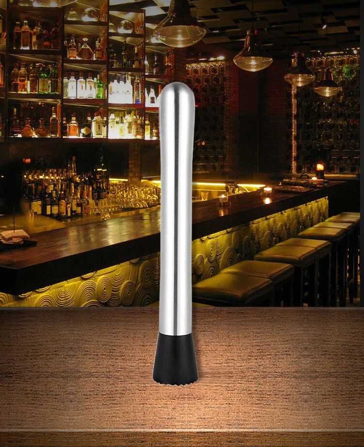 High Quality Professional Customizable Logo Stainless Muddler Bar Tool for Drinks details