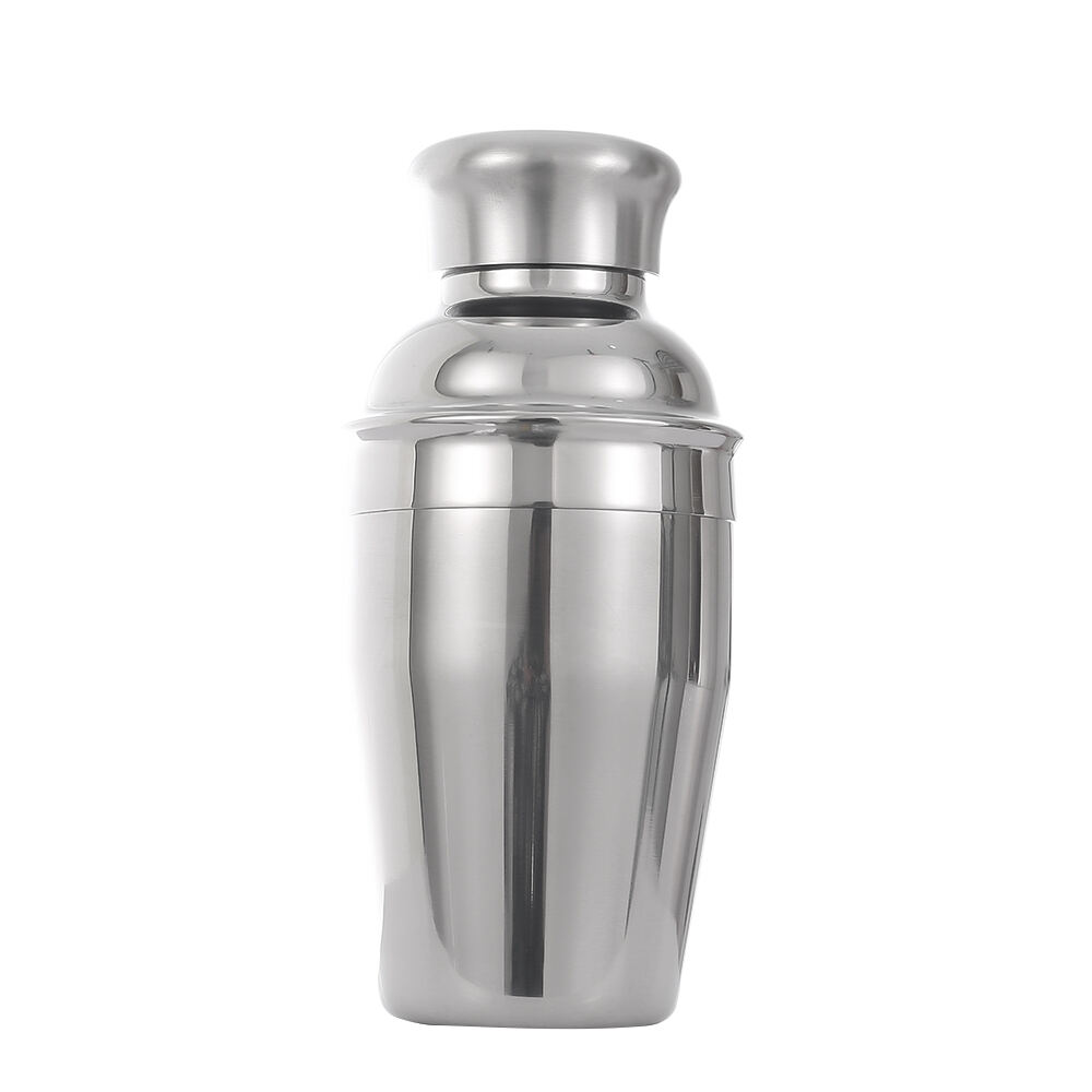 Bartender Shaker Bottle Kit Customized 350ML Food Grade Stainless Steel Cocktail Shaker manufacture